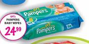 Pampers Baby Wipes-64's