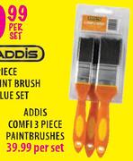 Addis Comfi 3 Piece Paintbrushes-Per Set