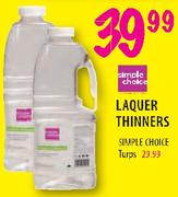 Simple Choice Laquer Thinners
