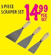 Scraper Set-3 Piece Per Set