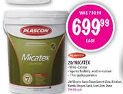 Plascon Micatex White-20Ltr