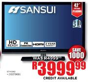 Sansui 42"(107cm) Plasma(STY0342)