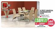 8 Piece Vanessa Diningroom Suite