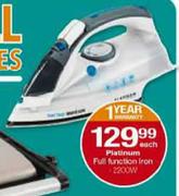Platinum Full Function Iron-2200W