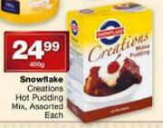 Snowflake Creations Hot Pudding Mix Assorted-400g