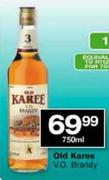 Old Karee V.O. Brandy-750ml
