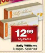 Sally Williams Nougat Assorted-50g Each