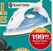Russell Hobbs Steam Iron Each 