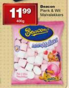 Beacon Pienk & Wit Malvalekkers-400g