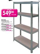 Geelong 5 Tier Shelf Unit-150kg