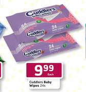 Cuddlers Baby Wipes-24's
