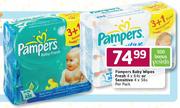 Pampers Baby Wipes Fresh-4x64's