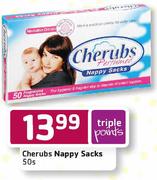 Cherubs Nappy Sacks-50's