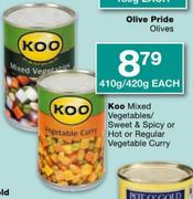 Koo Mixed Vegetables-410gm Each