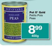 Pot O' Gold Petits Pois Peas-400gm