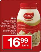Nola Mayonnaise Regular-750gm