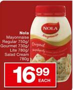 Nola Salad Cream-780gm Each