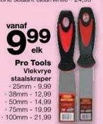 Pro Tools Vlekvrye Staalskraper-38mm Each