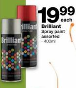 Brilliant Spray Paint-400ml Each