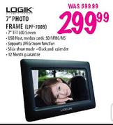 Logik 7" Photo Frame (LPF-700B)