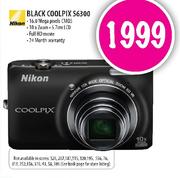 Nikon Black Coolpix S6300