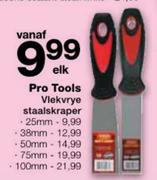 Pro Tools Vlekvrye Staalskraper-50mm Elk