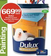 Dulux Wheatherguard Standard Colours-20 Ltr Each