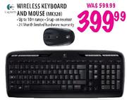 Logitech Wireless Keyboard & Mouse-MK320