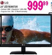 LG LED Monitor-20"