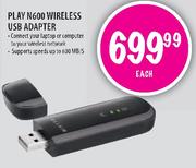 Play Wireless USB Adapter-N600