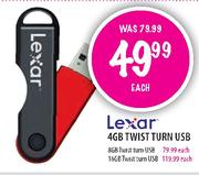Lexar Twist Turn USB-4GB
