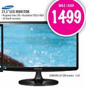 Samsung LED Monitor-21.5"