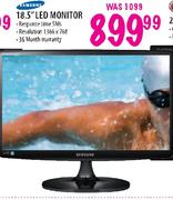 Samsung LED Monitor-18.5"