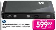HP Multifomat External CD/DVD Writer
