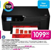 HP 3-In-1 Colour Inkjet Printer-IA3525