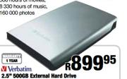 Vebatim 2.5" 500GB External Hard Drive