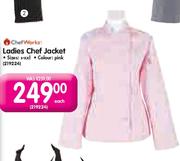Chef Master Ladies Chef Jacket White-S-XXL