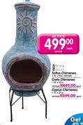 Terrace Leisure Soltus Chimenea-74 x 34cm
