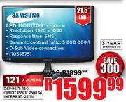 Samsung 21.5" LED Monitor(S22A100N)