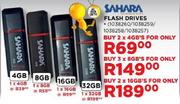 Sahara Flash Drives-2 x 16GB