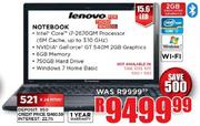 Lenovo Notebook