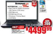Lenovo Notebook(i3-380)