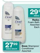 Dove Shampoo-200ml Each