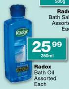 Radox Bath Oil-250ml