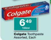 Colgate Toothpaste-100ml