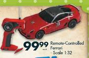 Remote-Controlled Ferrari Scale 1:32