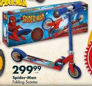Spider-Man Folding Scooter
