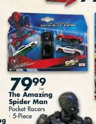 The Amazing Spider Man Pocket Recers-5 piece per set