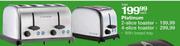 Platinum 4-Slicer Toaster 