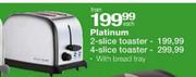Platinum 2-Slicer Toaster 
